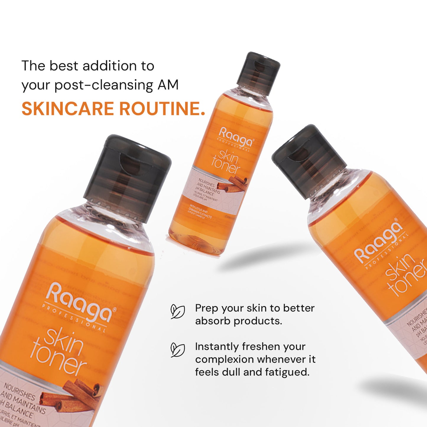 Raaga Professional Skin Toner With Lotus And Cinnamon Extracts
