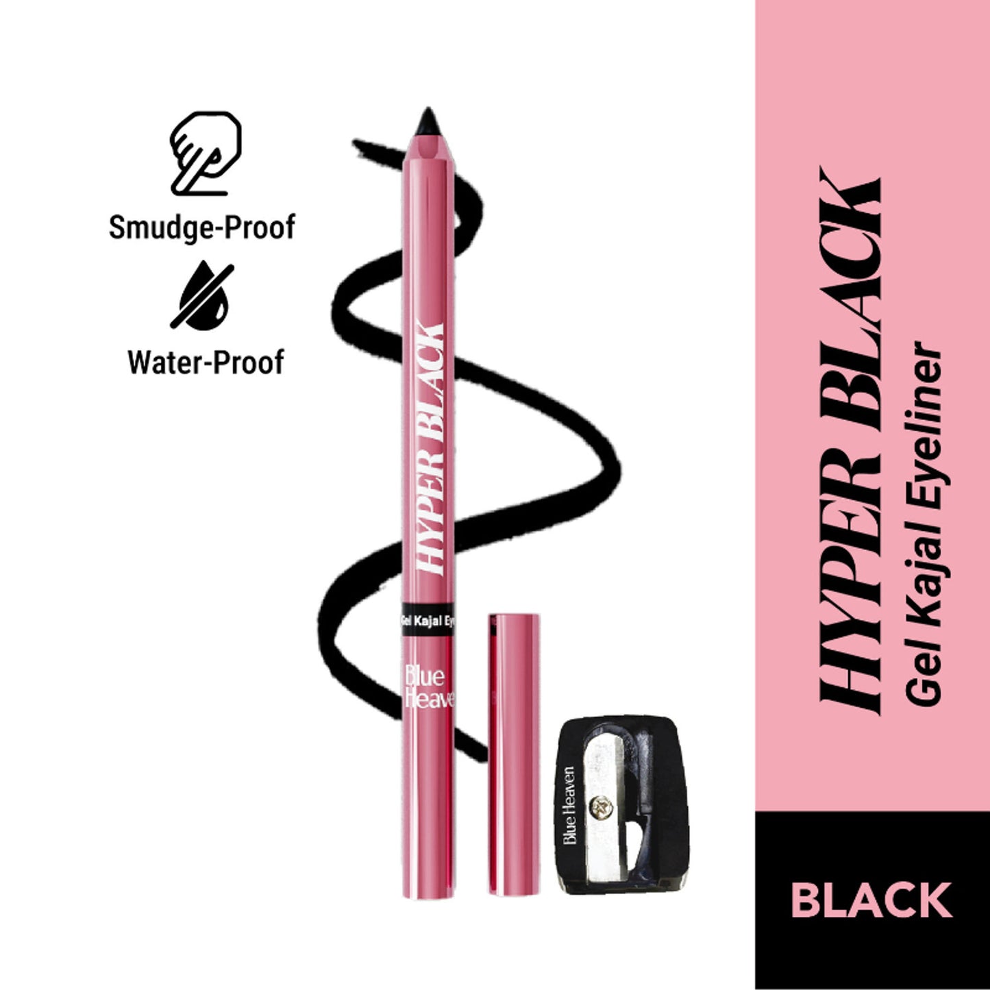 Blue Heaven Hyper Black Gel Kajal Eyeliner