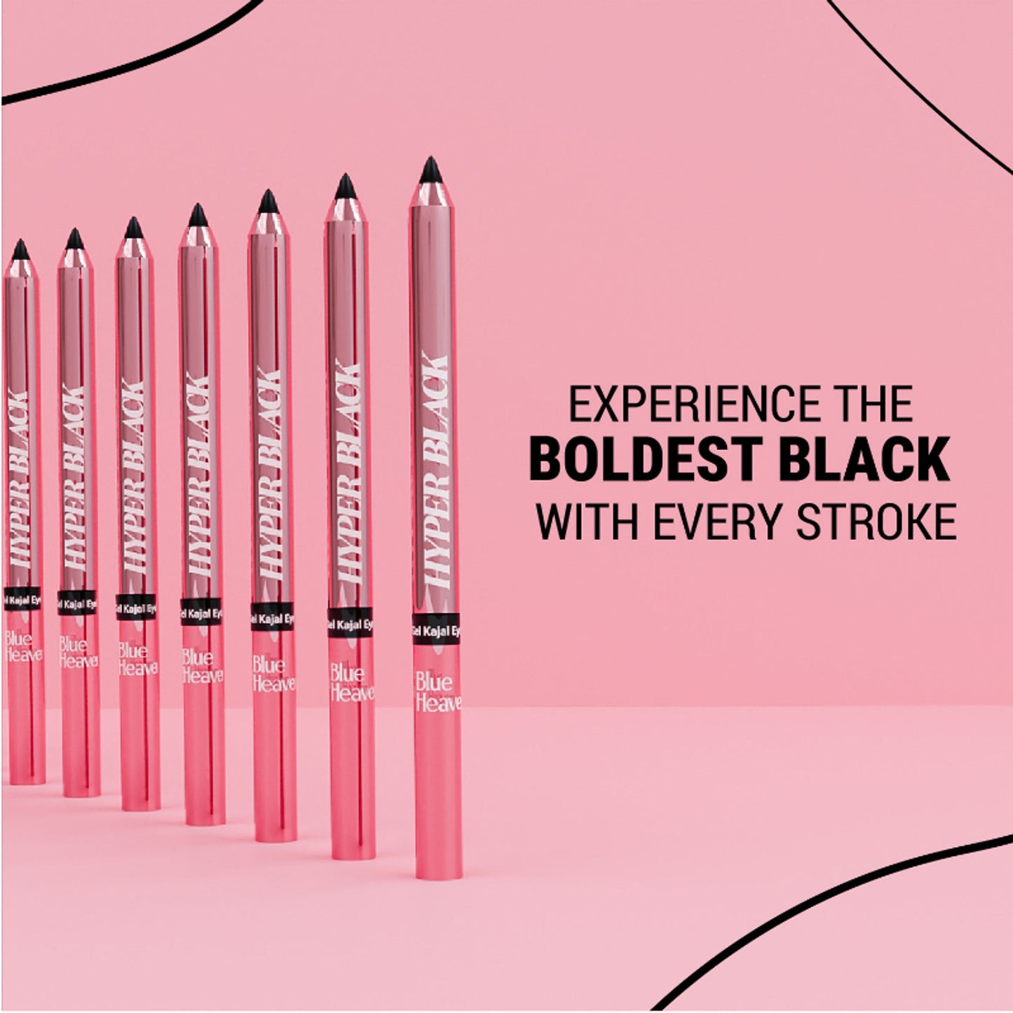Blue Heaven Hyper Black Gel Kajal Eyeliner