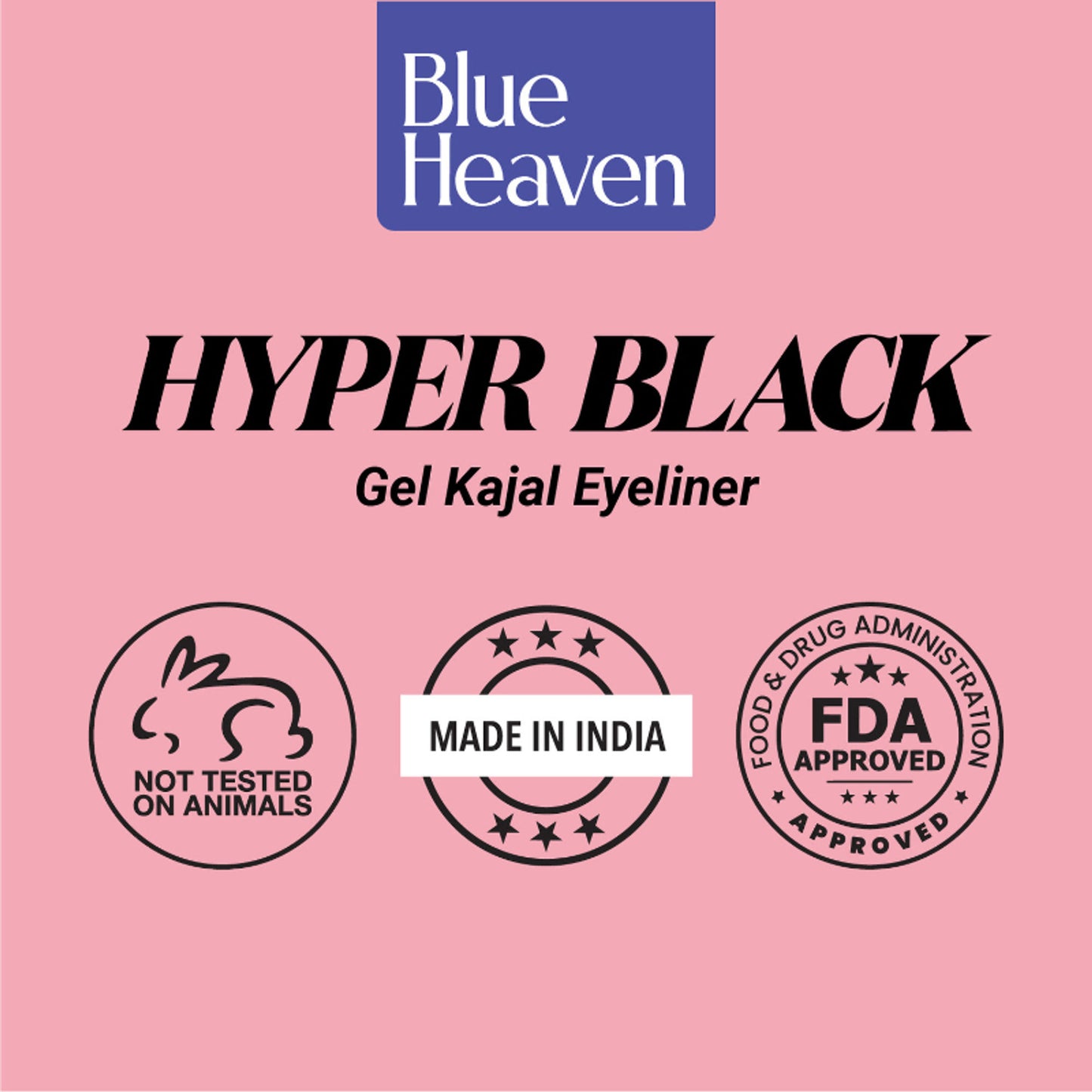 Blue Heaven Hyper Black Gel Kajal Eyeliner