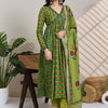 Dhiyona IE Women Floral Printed Empire Pure Cotton Kurta with Trousers & With Dupatta