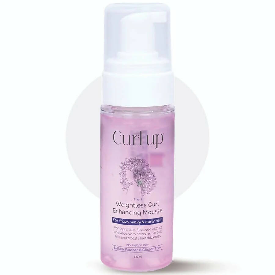 Curl Up Weightless Curl Enhancing Mousse - Indyancart