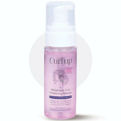 Curl Up Weightless Curl Enhancing Mousse - Indyancart