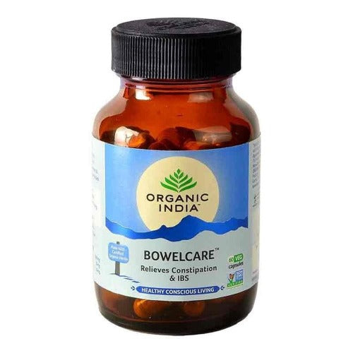 Organic India Bowelcare Capsules - Indyancart