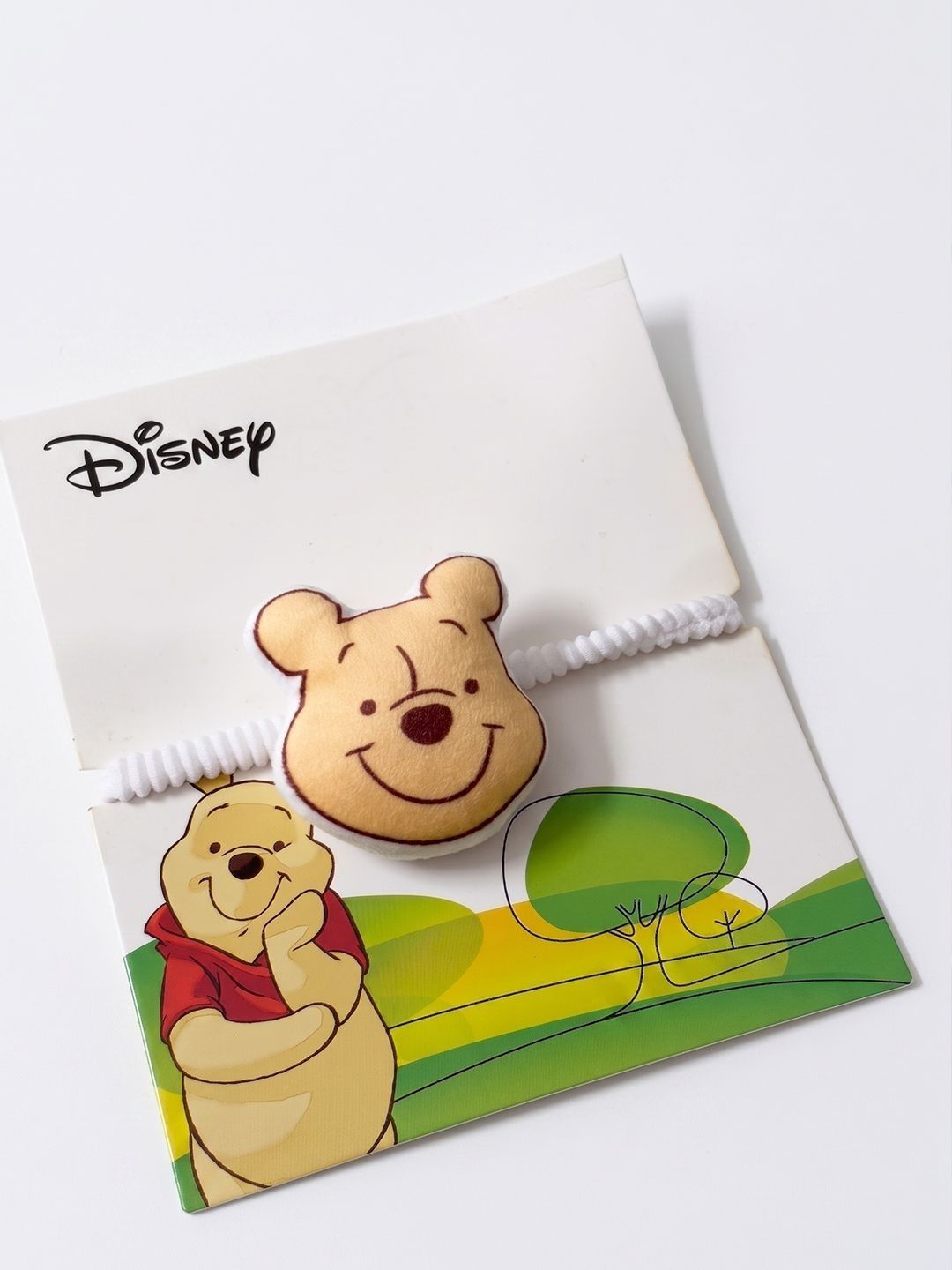 Anouk Kids Pooh Character Artificial Beads Rakhi With Roli Chawal Chandan Mishri