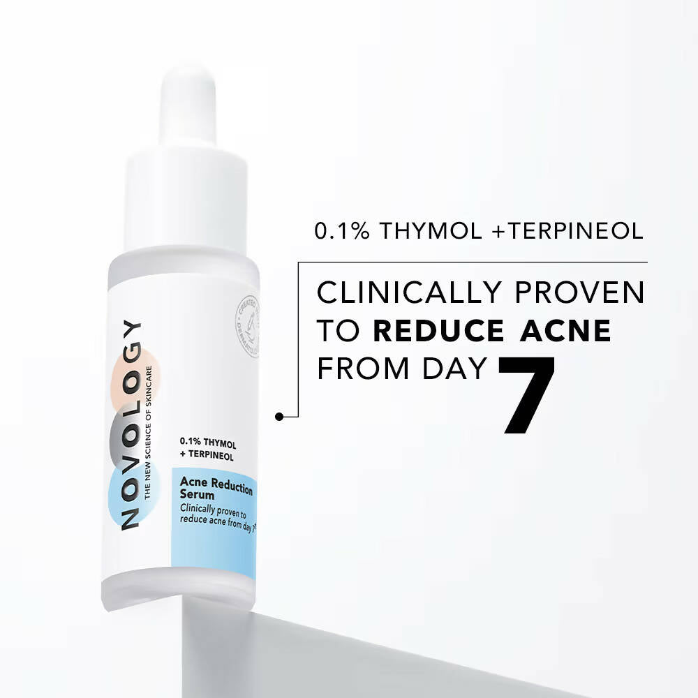 Novology Acne Reduction Serum With 0.1% Thymol + Terpineol - Indyancart