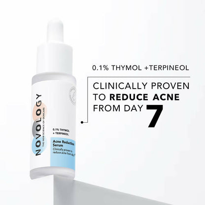 Novology Acne Reduction Serum With 0.1% Thymol + Terpineol - Indyancart