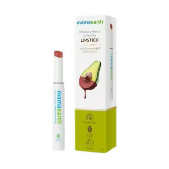 Mamaearth Moisture Matte Longstay Lipstick Citrus Nude - Indyancart