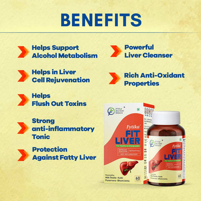 Fytika Fit Liver Tablets - Indyancart