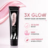 Mountainor 3 In 1 Strobe cream Highlighter + Moisturiser + Primer with Hyaluronic Acid - Pink