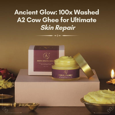 Adhyay Shata Dhauta Ghrita Skin Repairing Moisturizing Ghee Cream