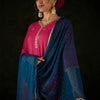 Indyancart IE Women Ethnic Motifs Embroidered Regular Kurta with Trousers & With Dupatta