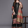 Dhiyona IE Women Ethnic Motifs Regular Gotta Patti Liva Kurta with Palazzos & With Dupatta