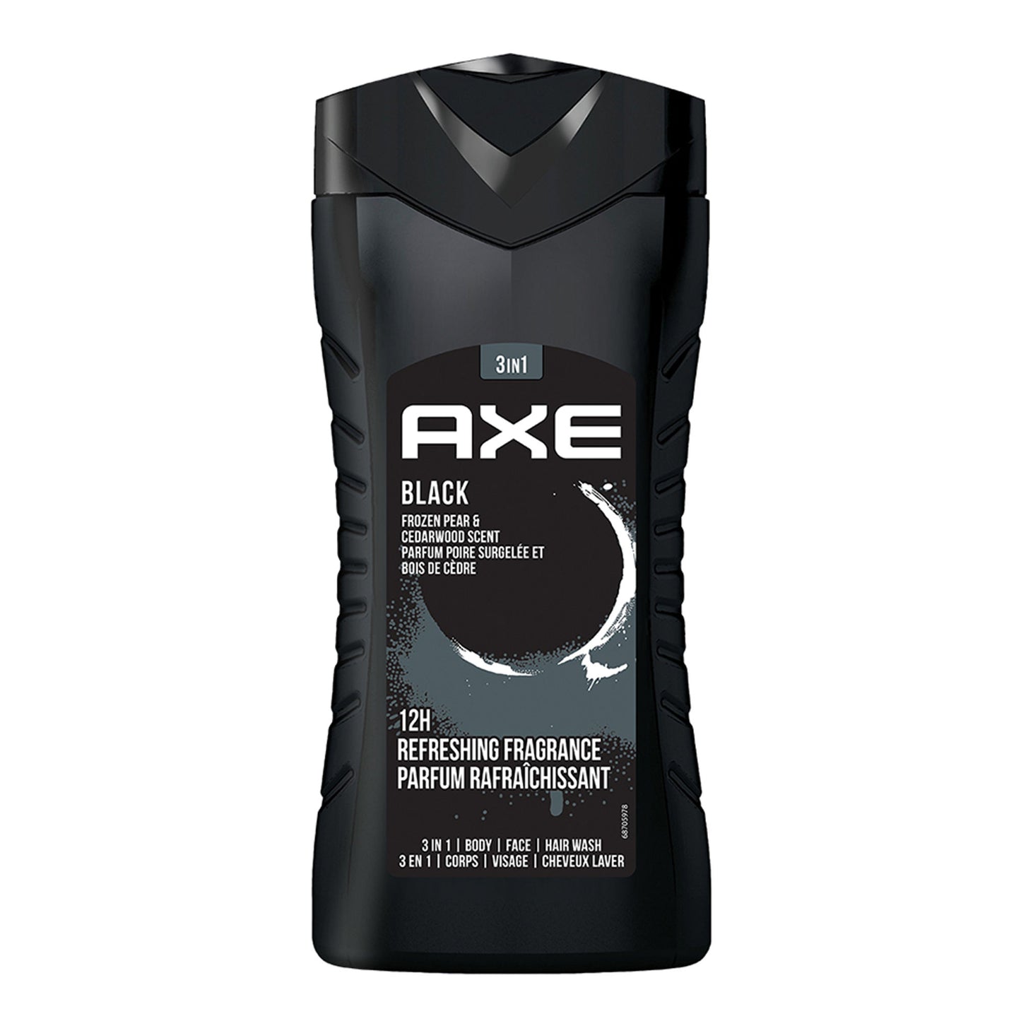 Axe Black 3 In 1 Body, Face & Hair Wash For Men
