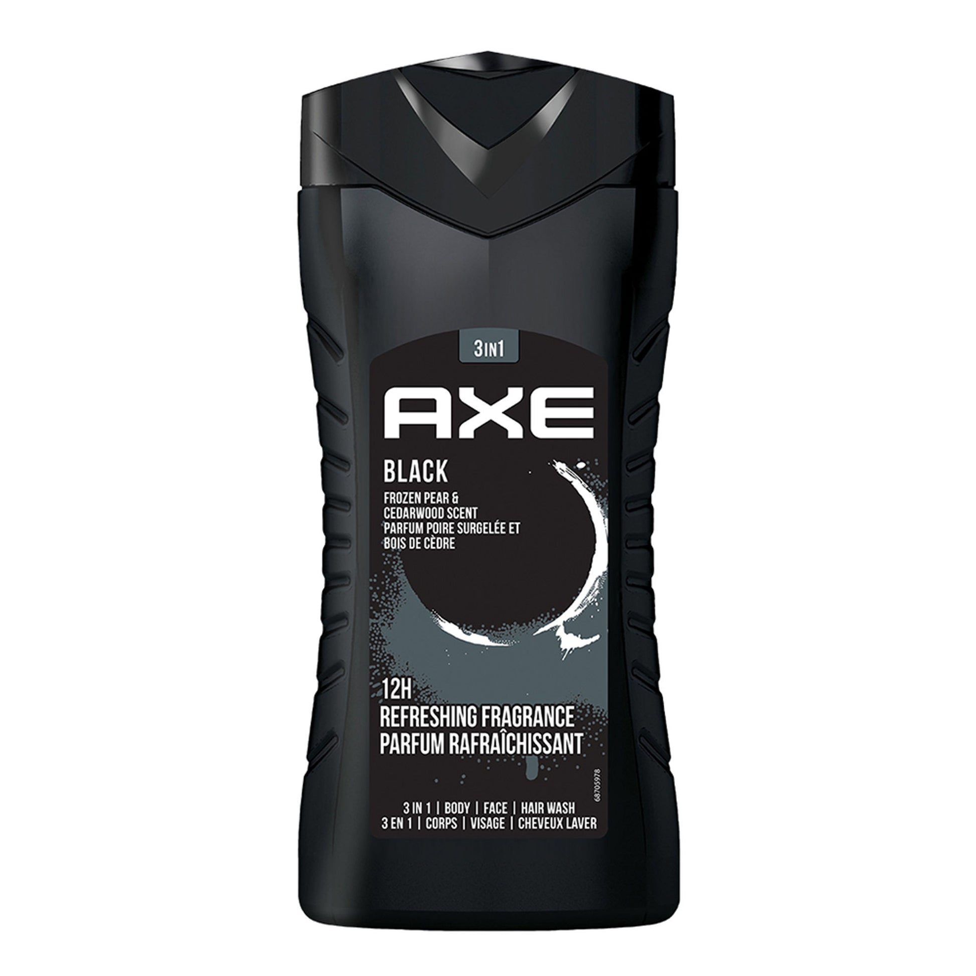 Axe Black 3 In 1 Body, Face & Hair Wash For Men