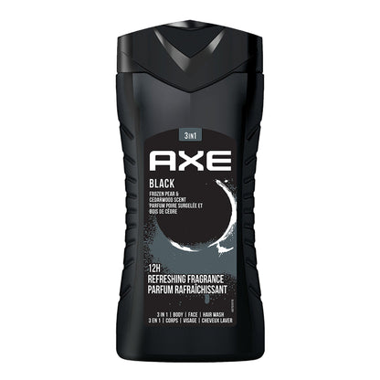 Axe Black 3 In 1 Body, Face & Hair Wash For Men