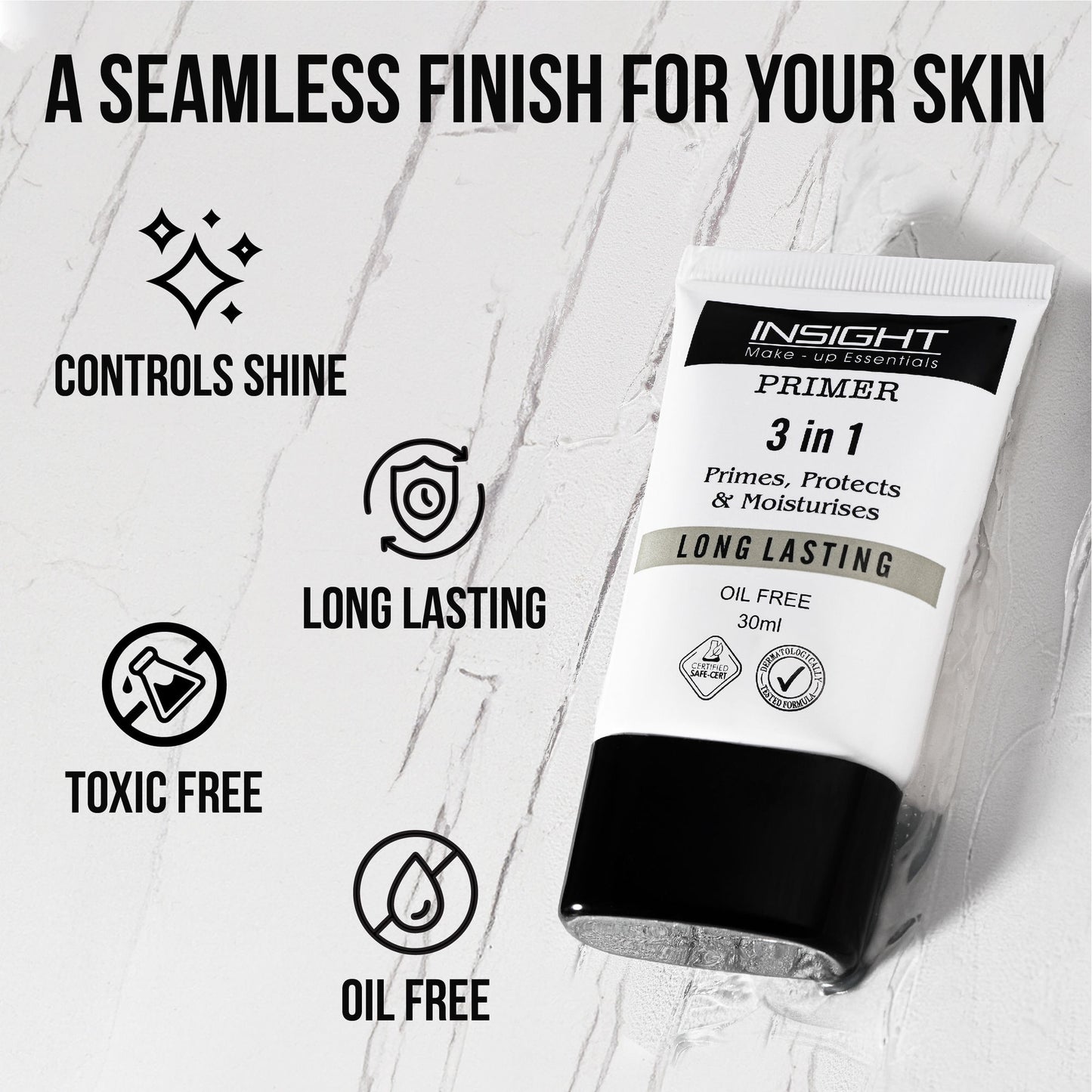 Insight Cosmetics 3 In 1 Long Lasting Primer