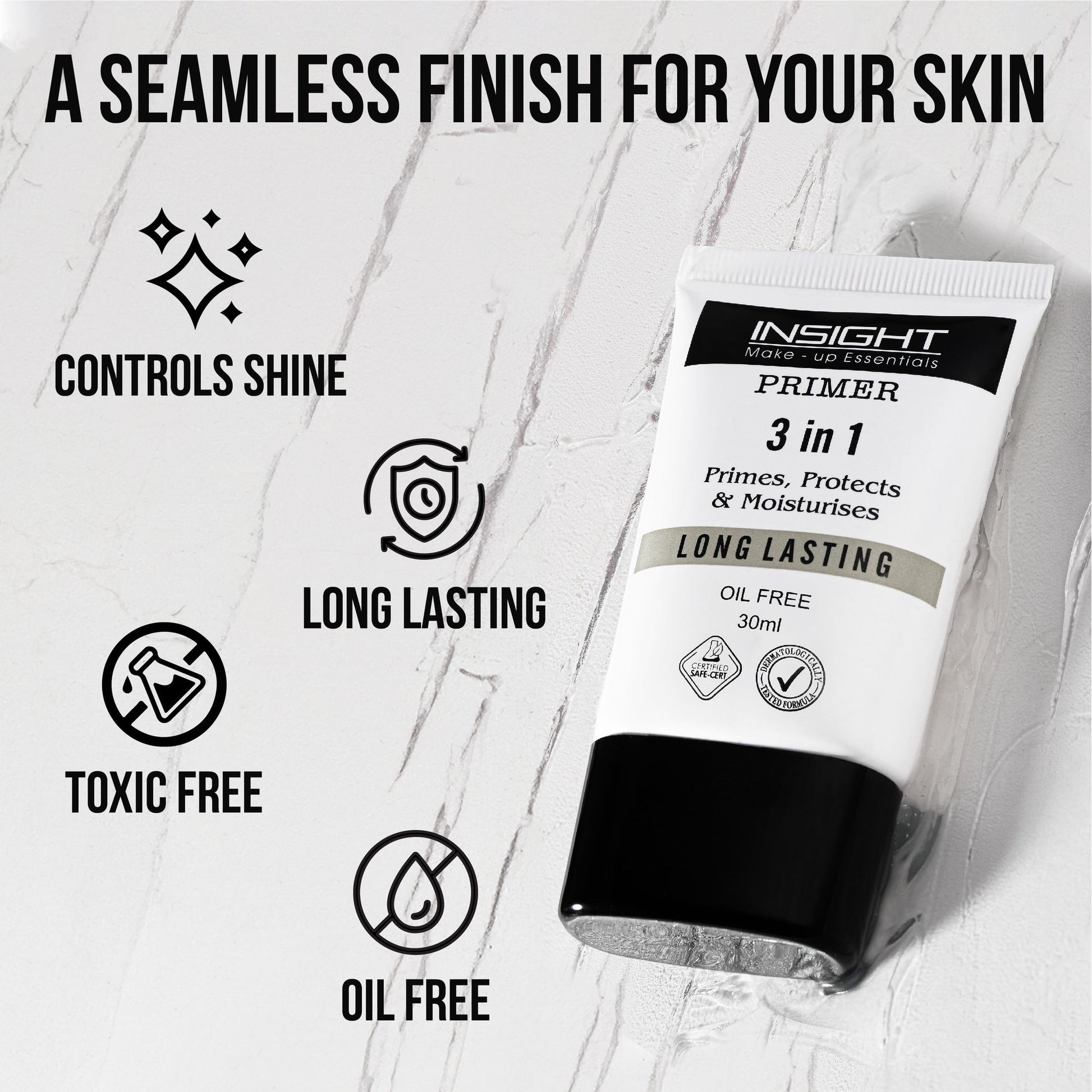 Insight Cosmetics 3 In 1 Long Lasting Primer