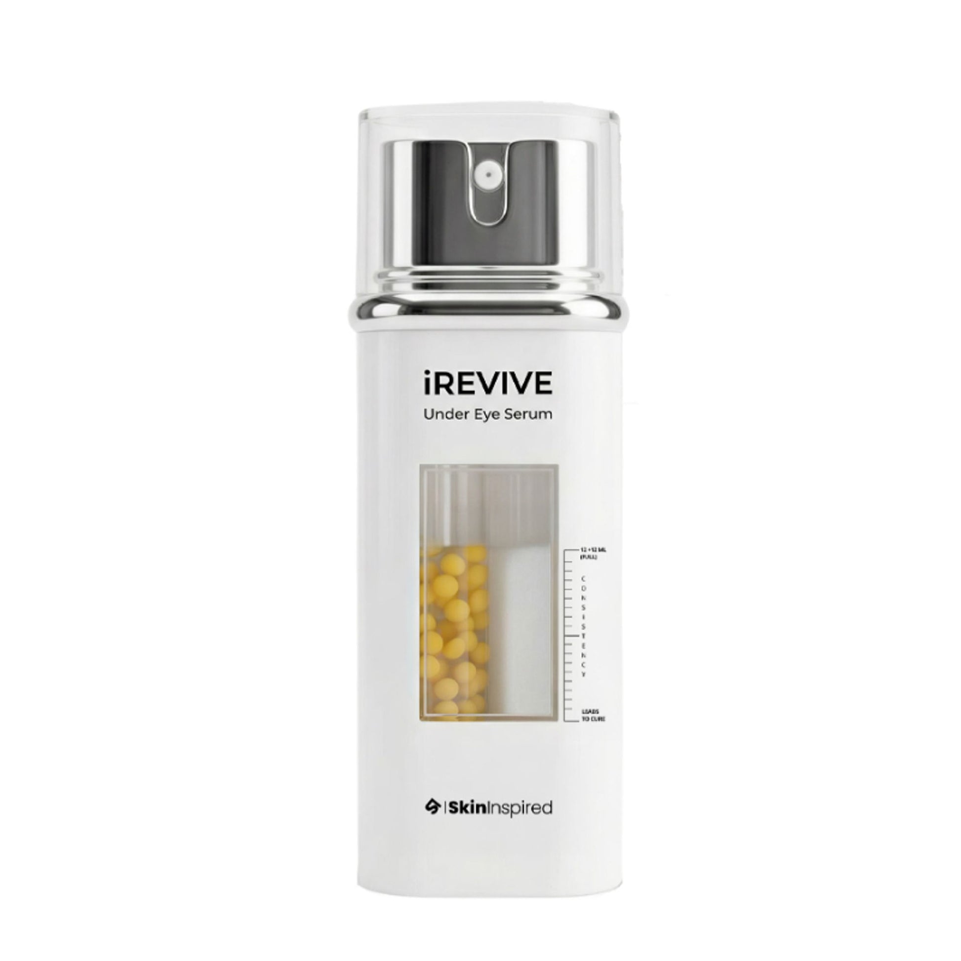 SkinInspired iREVIVE Dual Chamber Under Eye Serum, Brightening & De-Puffing Eye Treatment