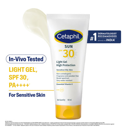 Cetaphil Sun SPF 30 Light Gel With Vitamin E