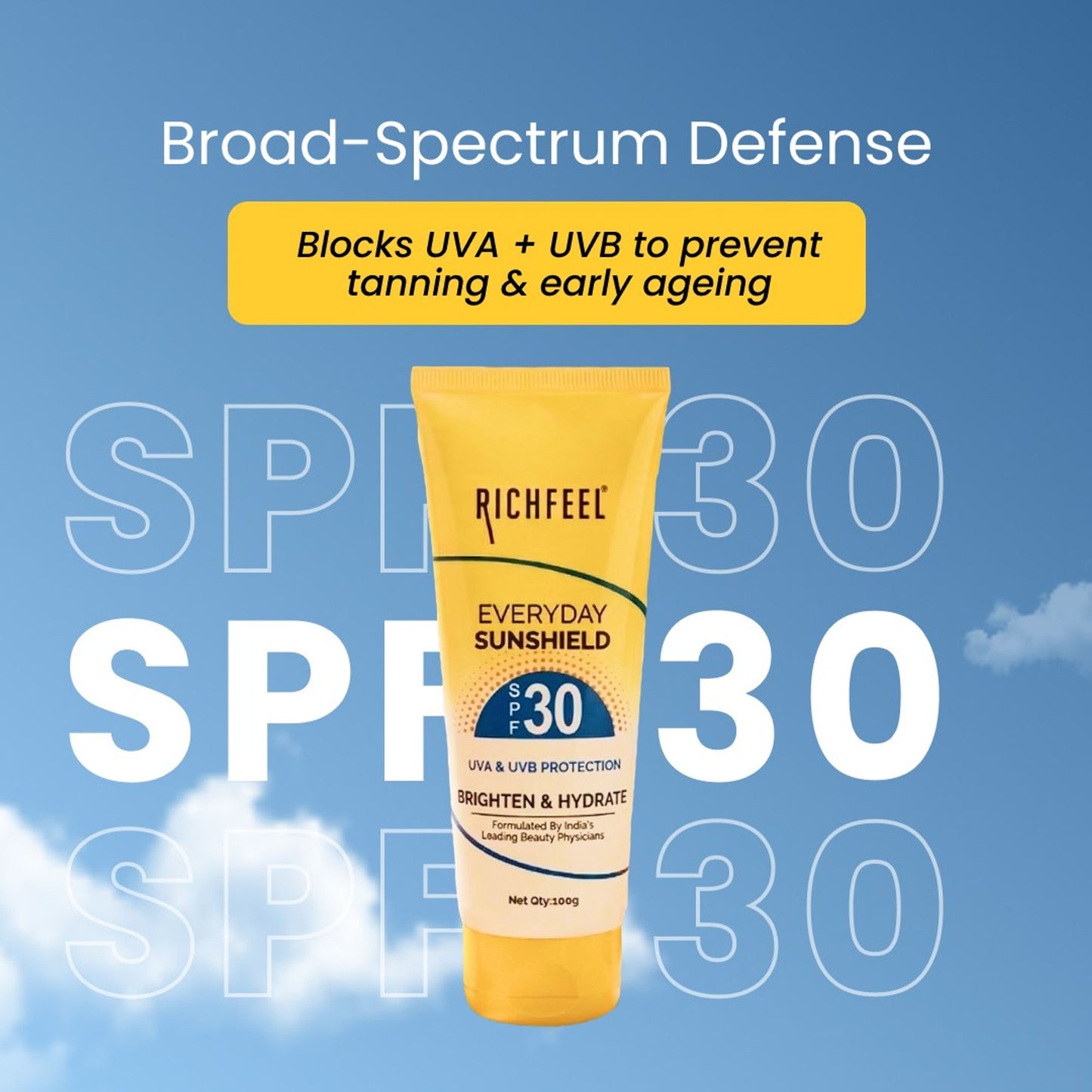 Richfeel Sunshield With SPF 30