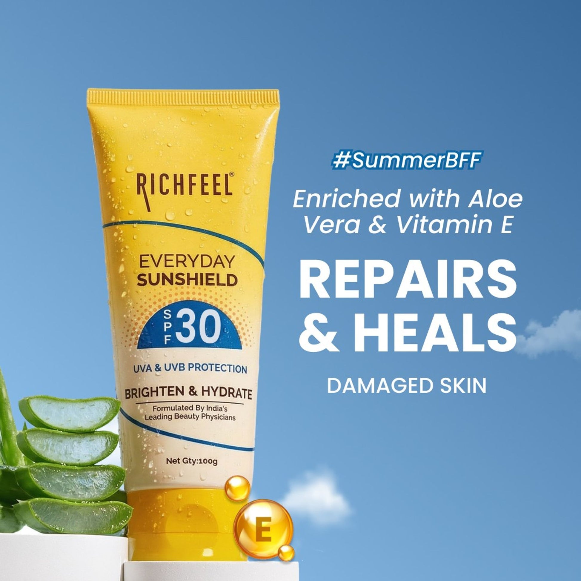 Richfeel Sunshield With SPF 30