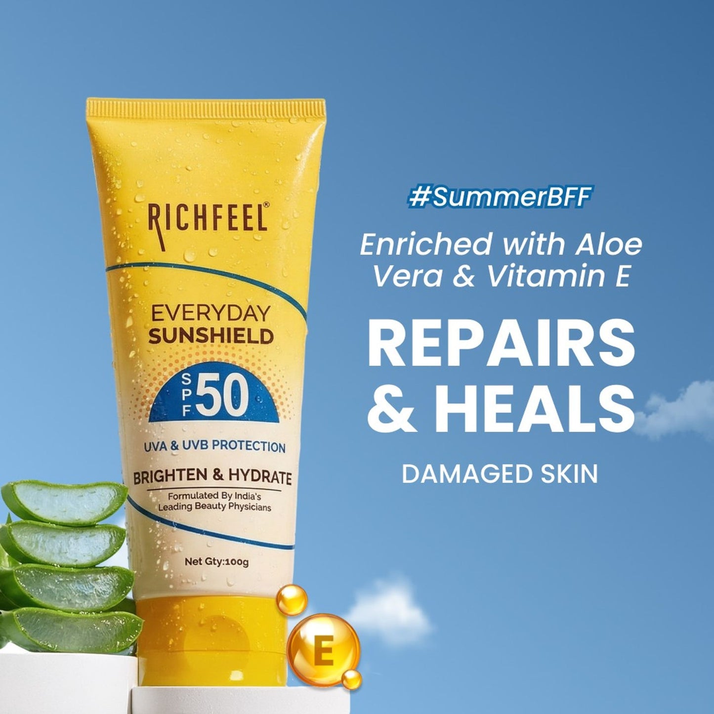 Richfeel Sunshield With SPF 50