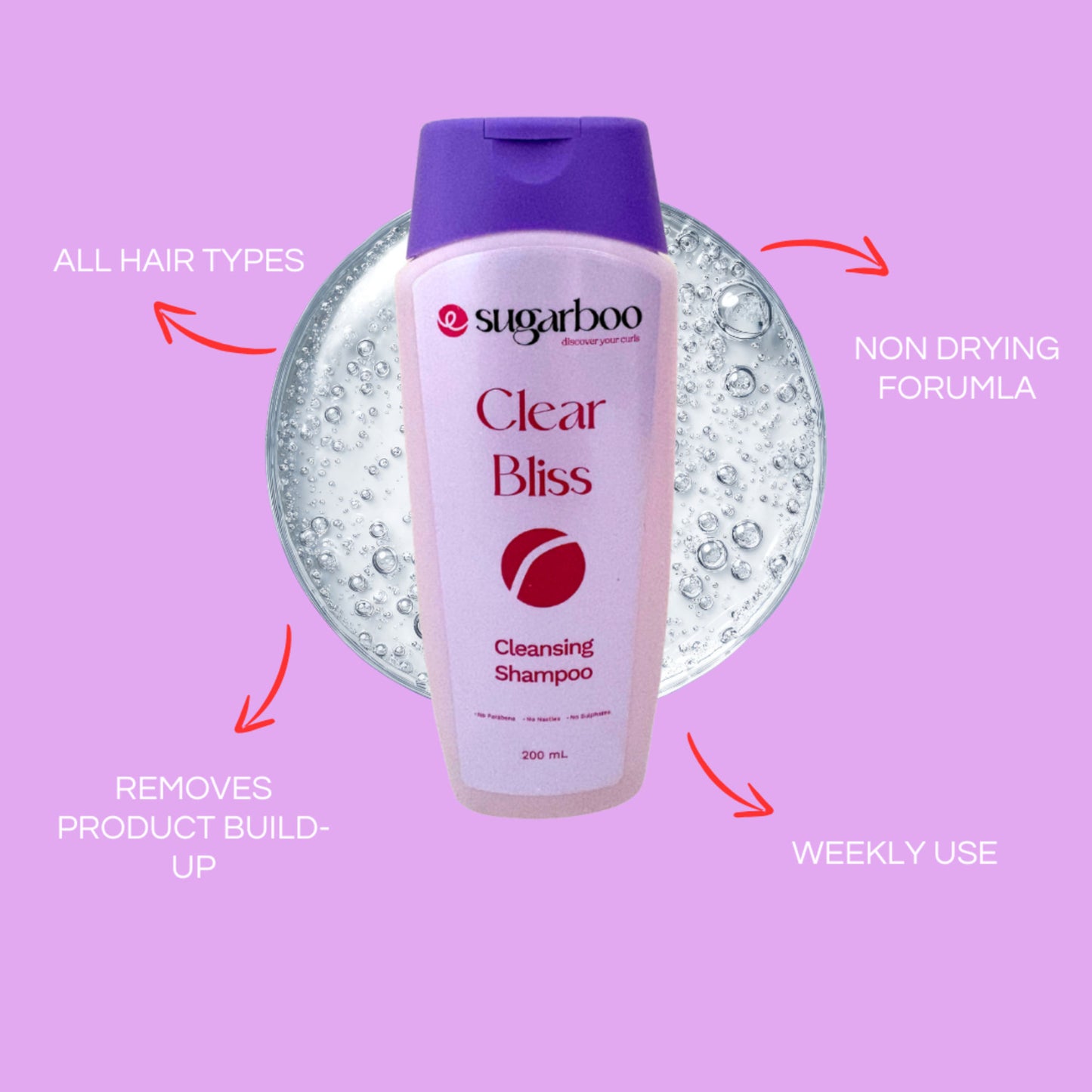 SugarBoo Curls Cleansing Shampoo