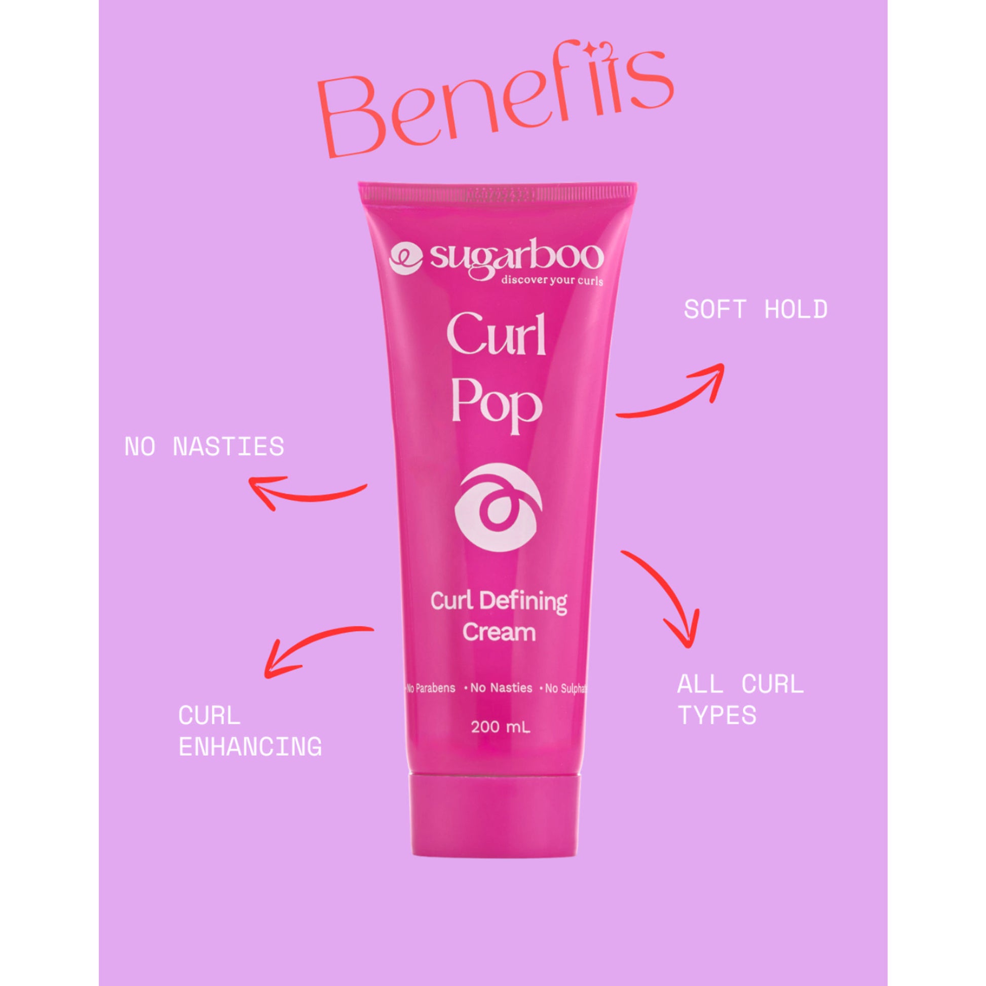 SugarBoo Curls Curl Defining Cream