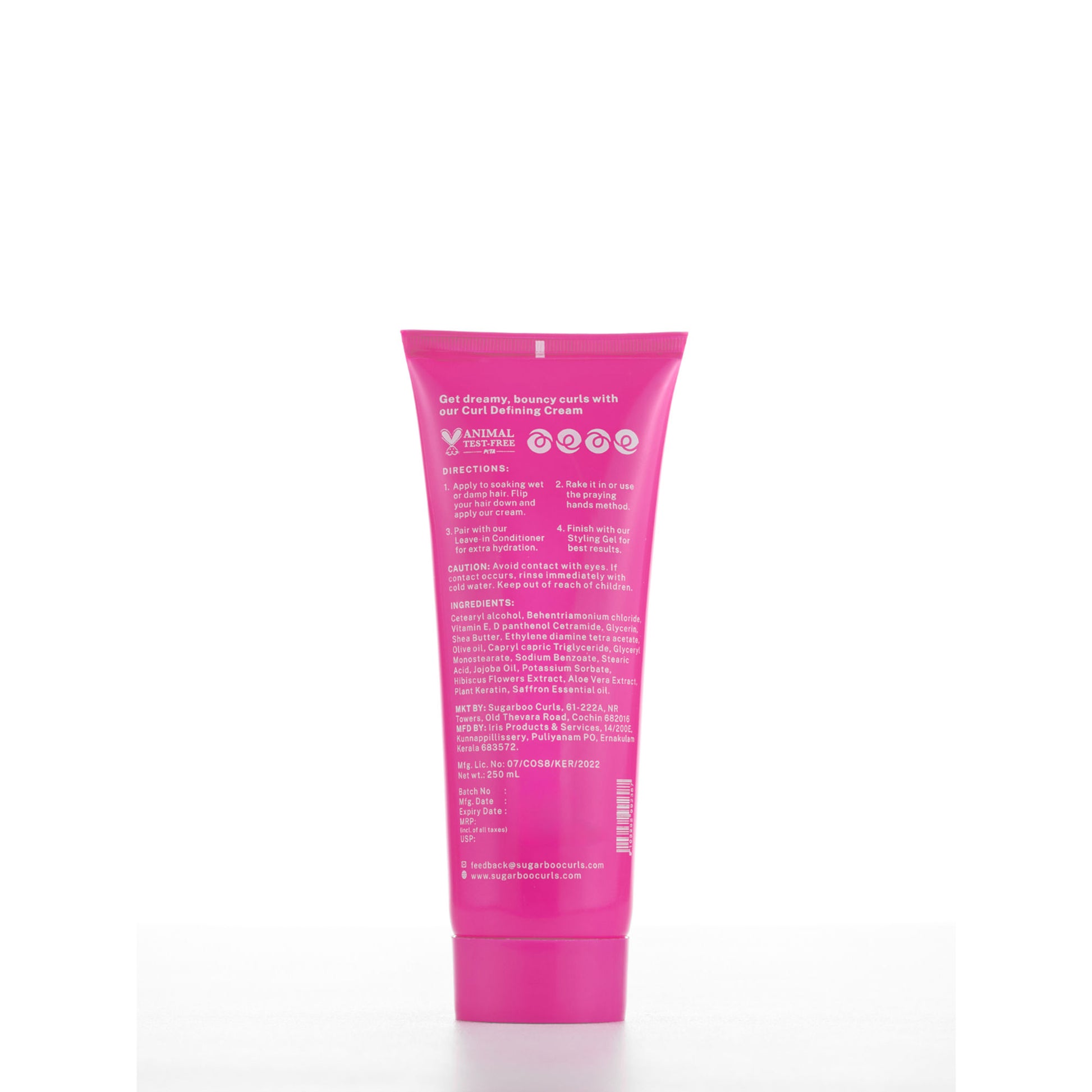 SugarBoo Curls Curl Defining Cream