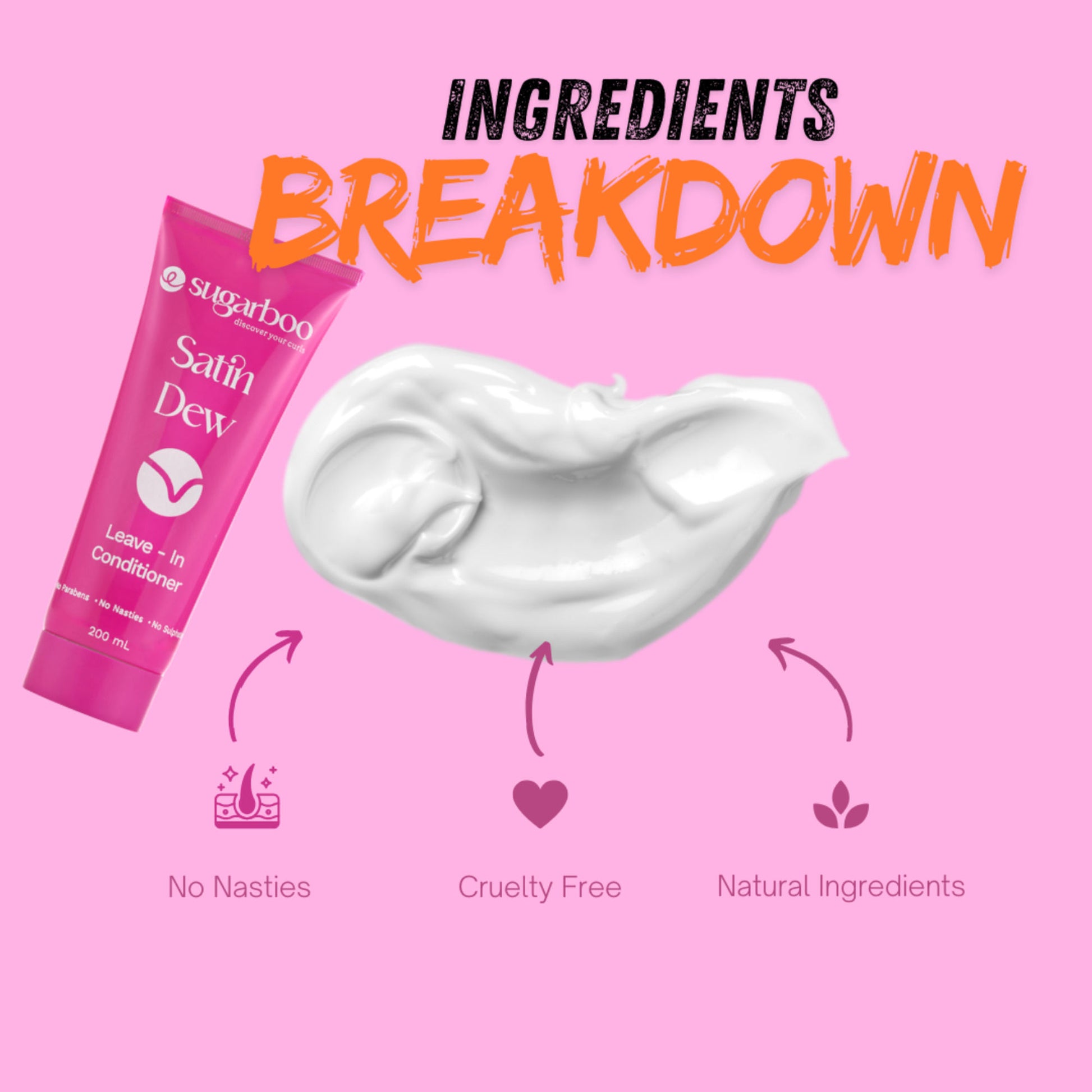 SugarBoo Curls Leave-In Conditioner