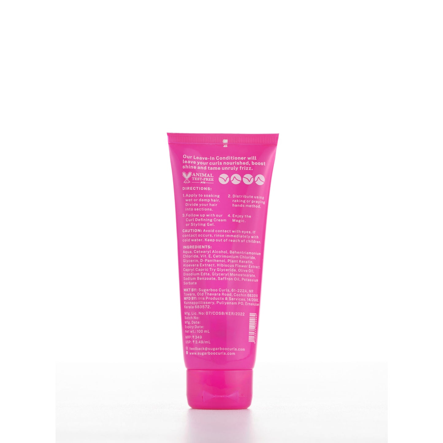 SugarBoo Curls Leave-In Conditioner