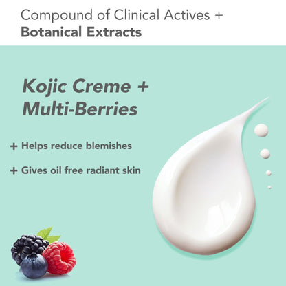 Lotus Dermabotanics Kojic Acid + Multi Berry Ampoule Face Cream pH5.5 Suitable For Sensitive Skin