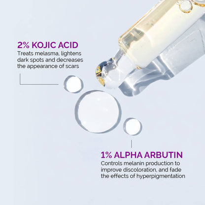 The Derma Co 2% Kojic Acid Face Serum for Dark spots reduction, Pigmentation & Blemishes