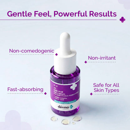 The Derma Co 2% Kojic Acid Face Serum for Dark spots reduction, Pigmentation & Blemishes