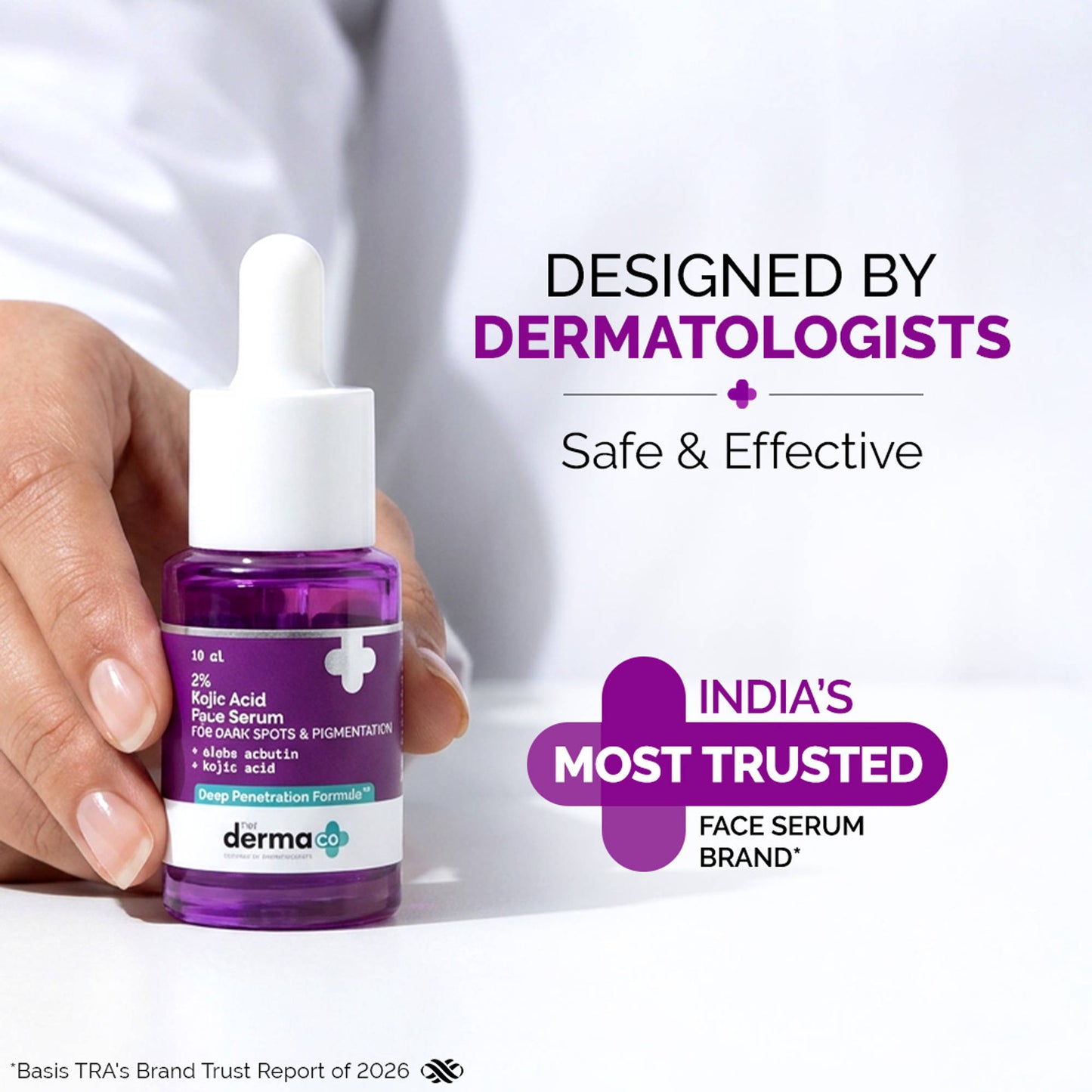 The Derma Co 2% Kojic Acid Face Serum for Dark spots reduction, Pigmentation & Blemishes