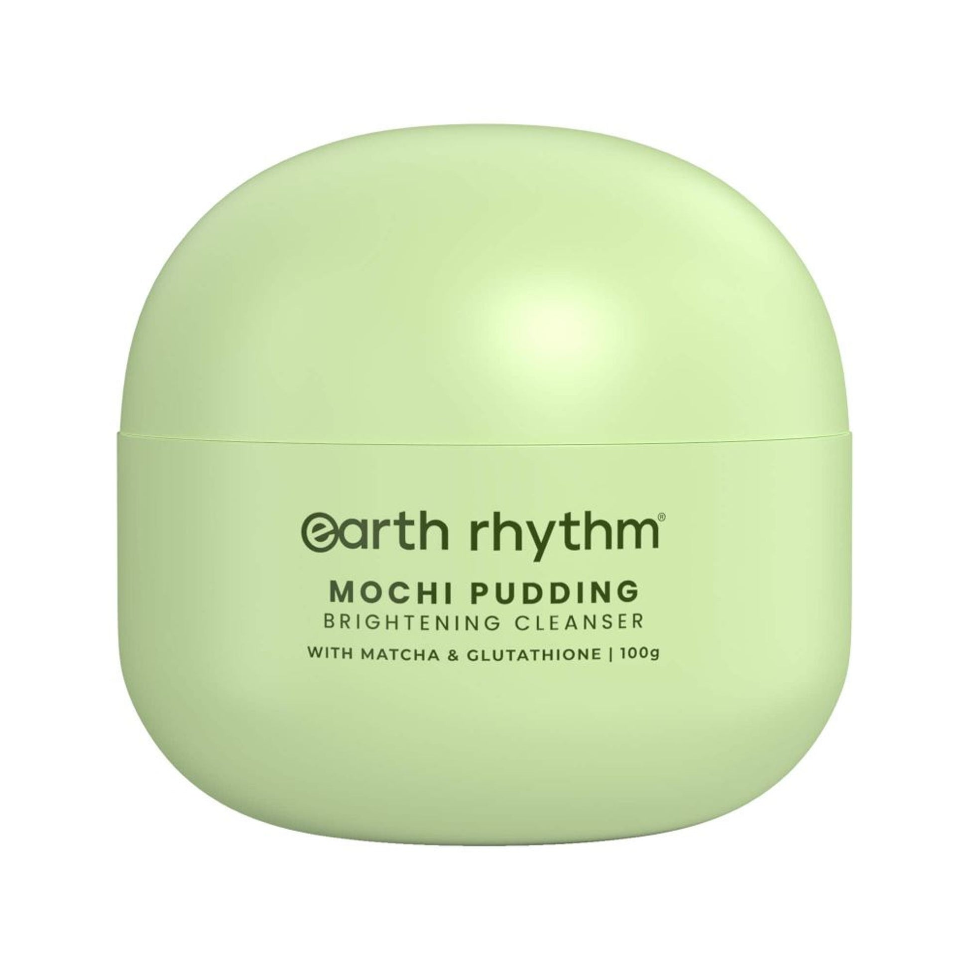 Earth Rhythm Mochi Pudding Brightening Cleanser With Matcha & Glutathione