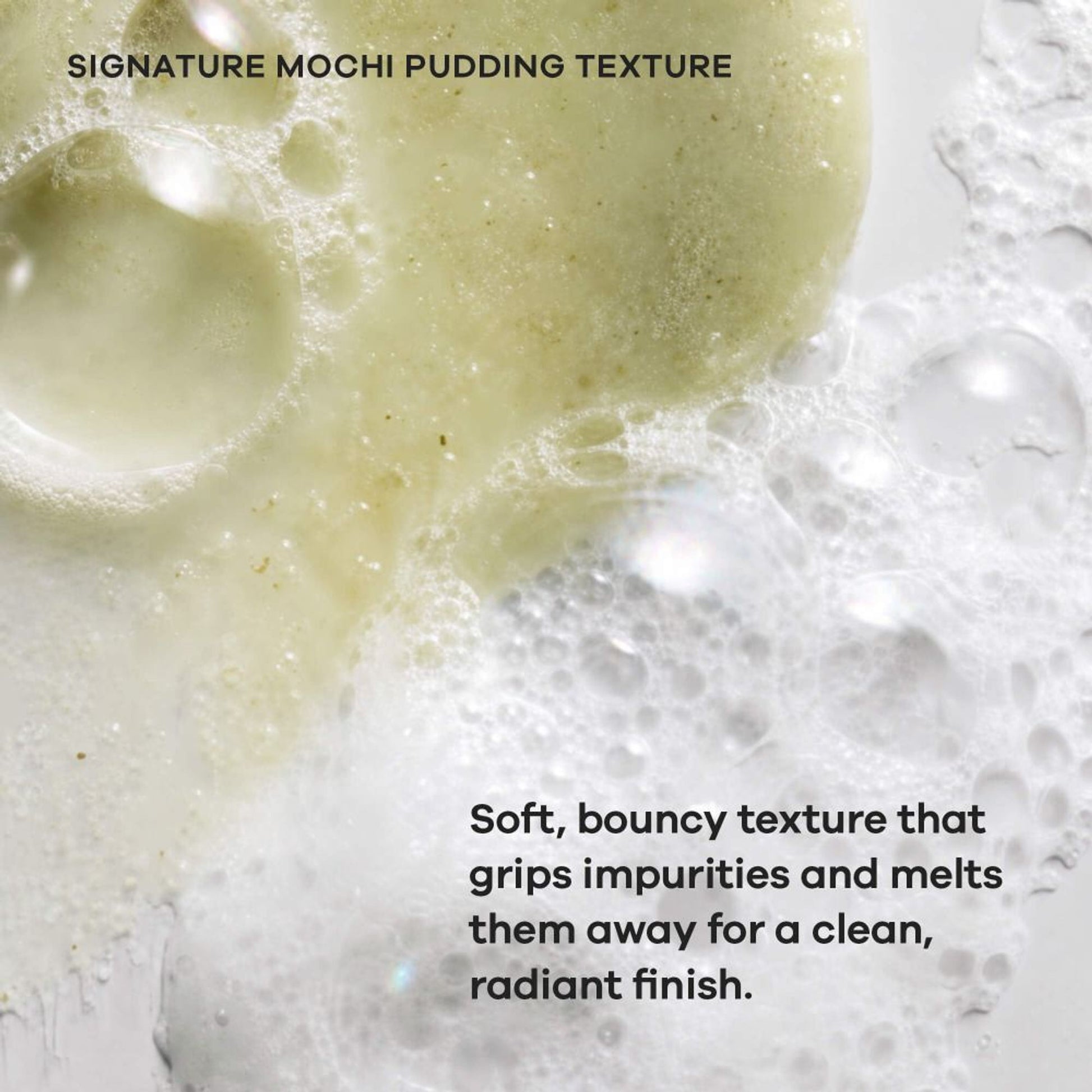 Earth Rhythm Mochi Pudding Brightening Cleanser With Matcha & Glutathione