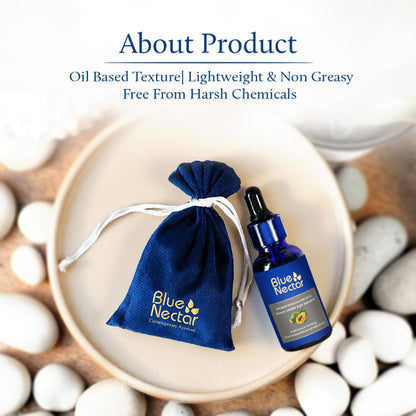Blue Nectar Papaya Under Eye Serum for Dark Circles & Puffiness
