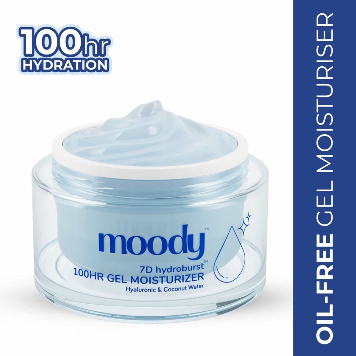 Moody Hydroburst Light Weight Oil Free Gel Moistuiser