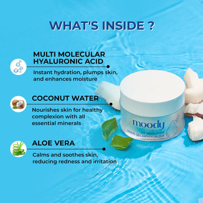 Moody Hydroburst Light Weight Oil Free Gel Moistuiser