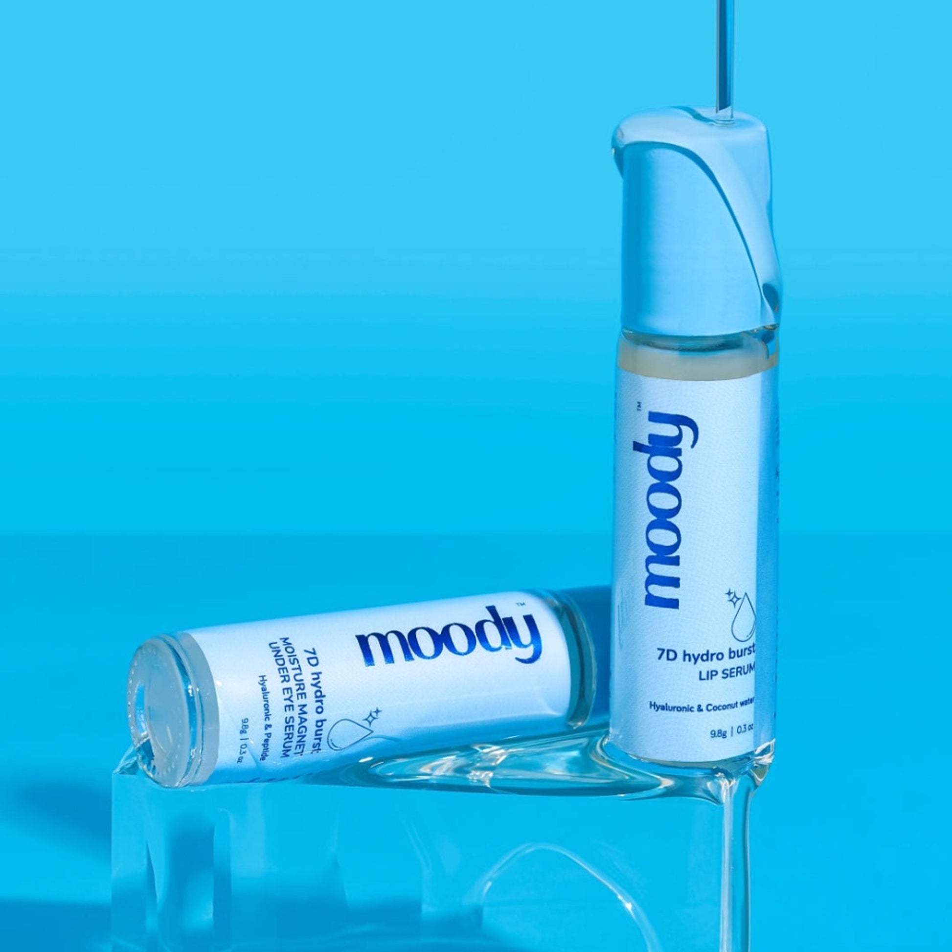 Moody Lip Plumping Serum with Hyaluronic & Kojic Acid for Dark Pigmented Lips
