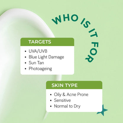 Moody AcneXpert Mattifying SPF 50 PA ++++ Niacinamide for Oil & Acne Control