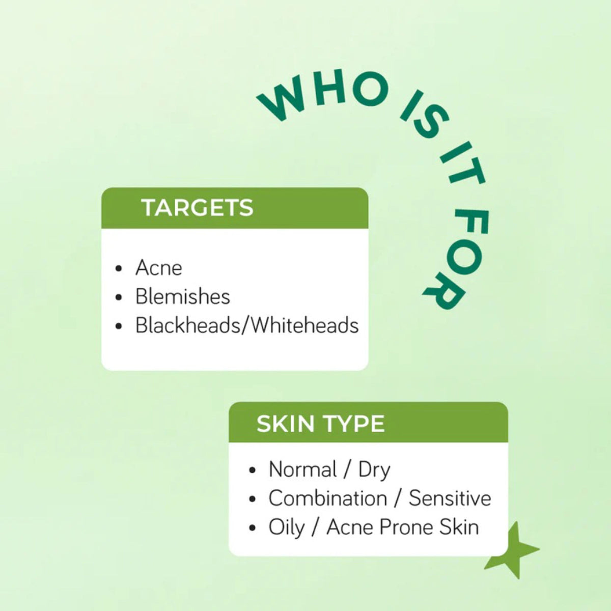 Moody Acnexpert Face Serum For Oily Skin With Niacinamide 10% , Salicylic Acid & Azelaic Acid