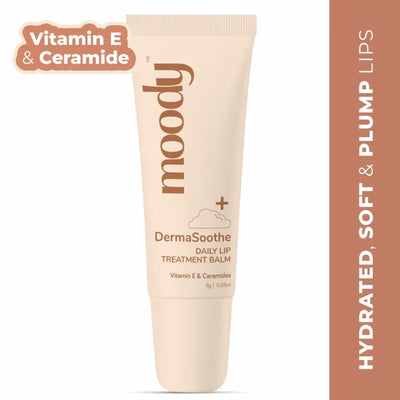 Moody Dermasoothe Lip Treatment Balm with Ceramides & Peptides For Hydration & Anti-Pigmentation