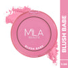 Mila Beauté Matte Finish Blush Babe Powder Blush With Rosehip Oil - Candy Pink