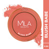 Mila Beauté Matte Finish Blush Babe Powder Blush With Rosehip Oil - Peach Soda