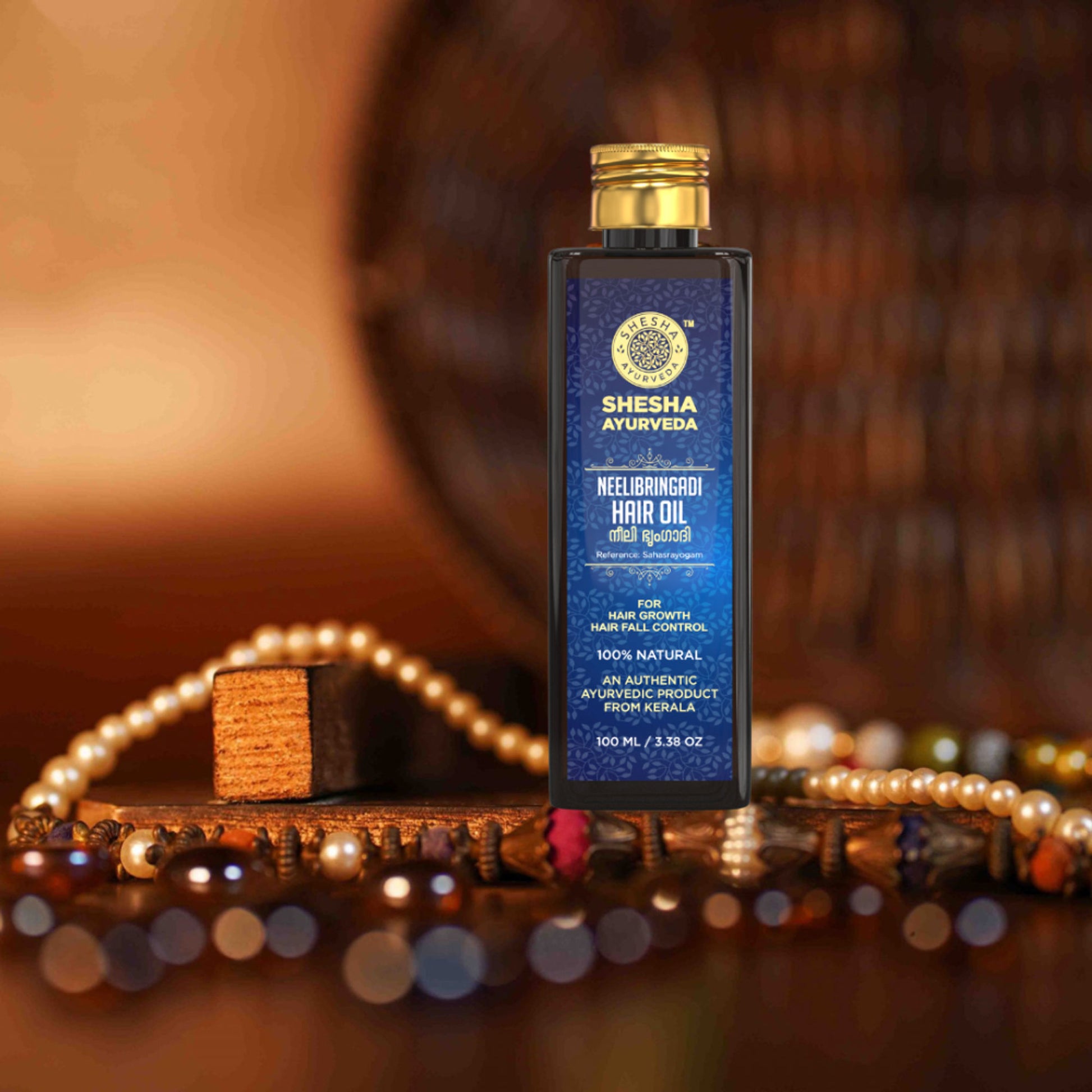 Shesha Ayurveda Neeli Bringadi Hair Growth & Hairfall Control Oil