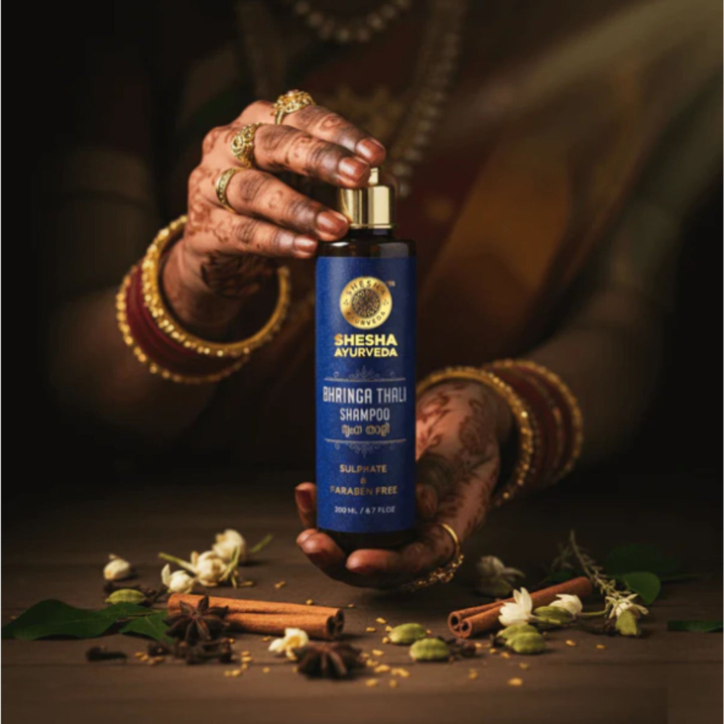Shesha Ayurveda Bhringa Thali Shampoo