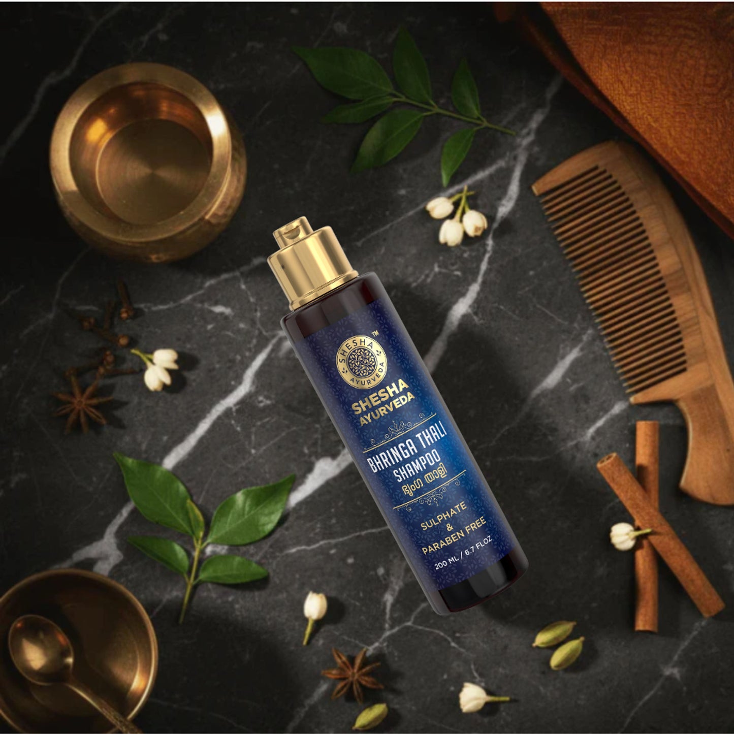 Shesha Ayurveda Bhringa Thali Shampoo